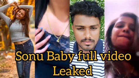 sonu srinivas leaked video|18